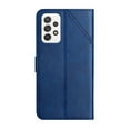 thumbnail image 3 of SaniMore for Samsung Galaxy A34 5G Wallet Case with Wrist Strap Magnetic Clasp, Card Slots PU Leather Skin Shockproof TPU Inner Anti-drop Flip Stand Business Shell Wear-resistant - Blue, 3 of 7