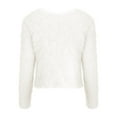 thumbnail image 5 of Sweaters for Women Suitable Fall and Winter Comfortable and resistant to pilling White L Womens Sweaters, 5 of 5
