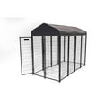 thumbnail image 4 of Lucky Dog ® STAY Series™ 4ft x 8ft Villa Kennel, Steel Grey, 4 of 9