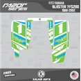 thumbnail image 4 of Kalair GFX Graphics Kit for Yamaha ATV BLASTER YFS 200 (1988-2002) Razor Series, 4 of 5
