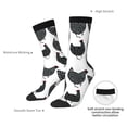 thumbnail image 4 of Disketp Retro Rooster Unisex Crew Socks Lightweight Breathable Ventilation Ankle Socks, Mid-calf socks for Daily, 4 of 6