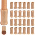 thumbnail image 1 of 24 protectores de suelo para patas de sillas, patas de muebles, patas de sillas, patas de muebles, almohadillas antideslizantes para muebles de 1 a 2 pulgadas, color caqui. Afortunado Sencillez, 1 of 5