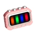 thumbnail image 2 of Máquina de juegos de para niños, juegos portátiles, juguetes antiestrés, juguetes musicales portátiles, juego de y empujar rápido, ideal Rosa, 2 of 9