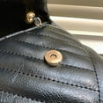 thumbnail image 3 of Bolso cruzado de moda para mujer, bolso bordado con hilo para axila, para viaje (negro) Likrtyny Para Estrenar, 3 of 9