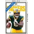 thumbnail image 3 of NFL Green Bay Packers - Josh Jacobs Feature Series 25 Wall Poster, 22.375" x 34" Framed, 3 of 5