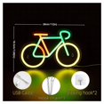 thumbnail image 3 of Letrero De Neón Para Bicicleta Carretera, Decoración Con Alimentación USB Para Cafetería Y Tienda Deportes Ciclismo 18.5cm/7.28in×28cm/11in, 3 of 7