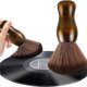 thumbnail image 1 of Cepillo limpiador de discos - Cepillo limpiador de discos de audio - Cepillo de limpieza de polvo antiestático - Cepillo suave de madera, 1 of 5