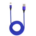 thumbnail image 1 of Cable de carga magnético para teléfono móvil de 3 A con indicador LED, línea de datos para teléfono móvil Android (azul), 1 of 5