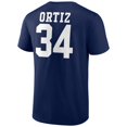 thumbnail image 3 of Men's David Ortiz Navy Boston Red Sox Logo Graphic T-Shirt, 3 of 5