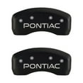 thumbnail image 4 of MGP 4 Caliper Covers Engraved Front & Rear Pontiac Red finish silver ch Fits select: 2004-2005 PONTIAC BONNEVILLE GXP, 4 of 6