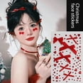 thumbnail image 2 of New Year Snowflake Makeup Face Stickers Fake Snow Powder Special Ice And Snow Effects Makeup, 2 of 8