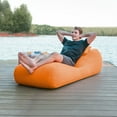 thumbnail image 3 of Jaxx Bean Bags Jaxx Arlo Outdoor Bean Bag Lounge with Pillow Tangerine, 3 of 4