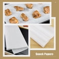 thumbnail image 4 of KONTONTY 500Set Food Oil Proof Papers for Business Owners French Fries Square White Paper, 4 of 8