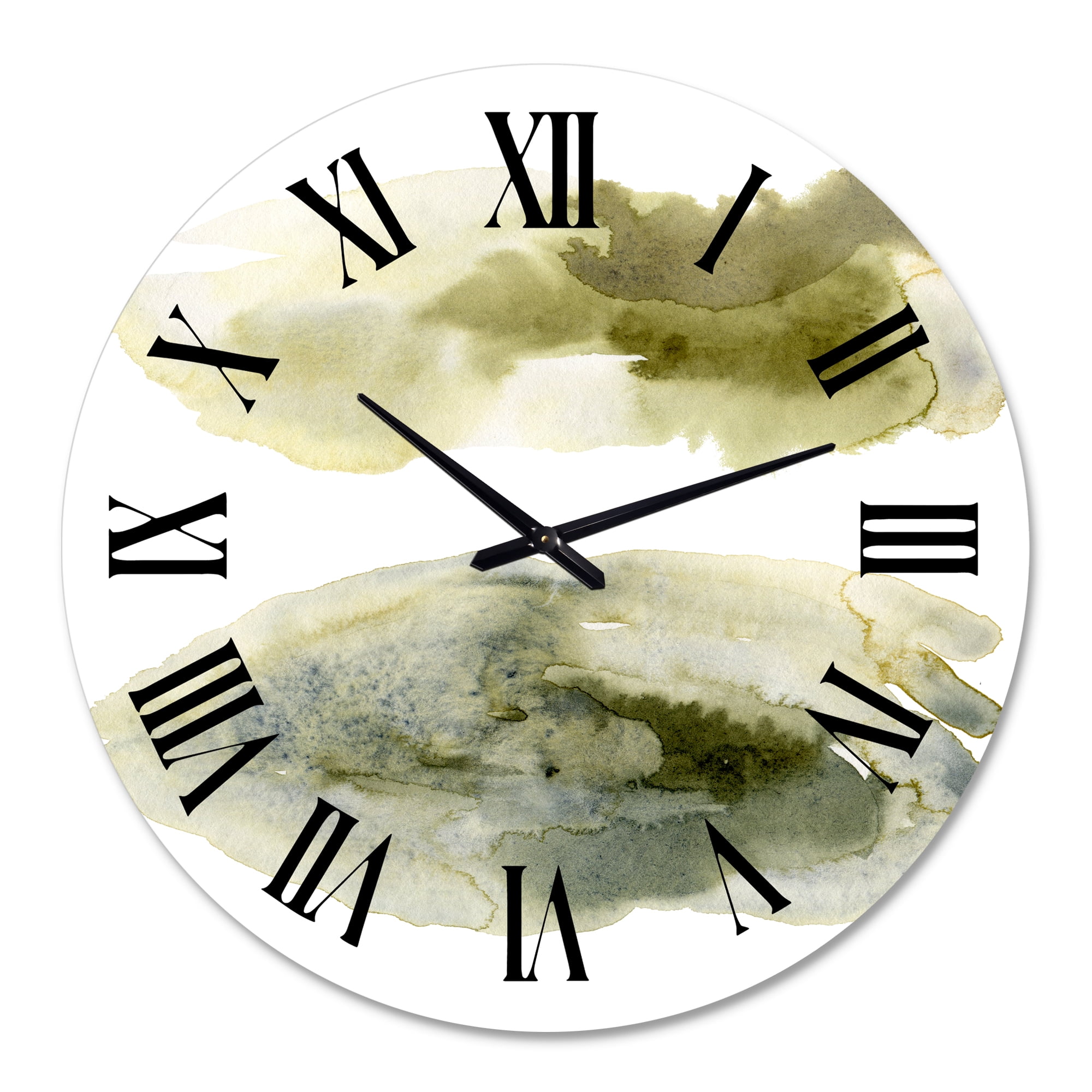 Designart 1 in Modern,Contemporary Wall Clock