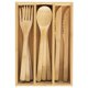 thumbnail image 1 of Juego 12 Piezas Cubiertos Bambú Reutilizables TOTALLY BAMBOO, 1 of 2