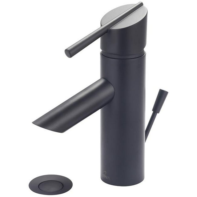 I2v L-6020-MB Single Handle Lavatory Faucet - Matte Black