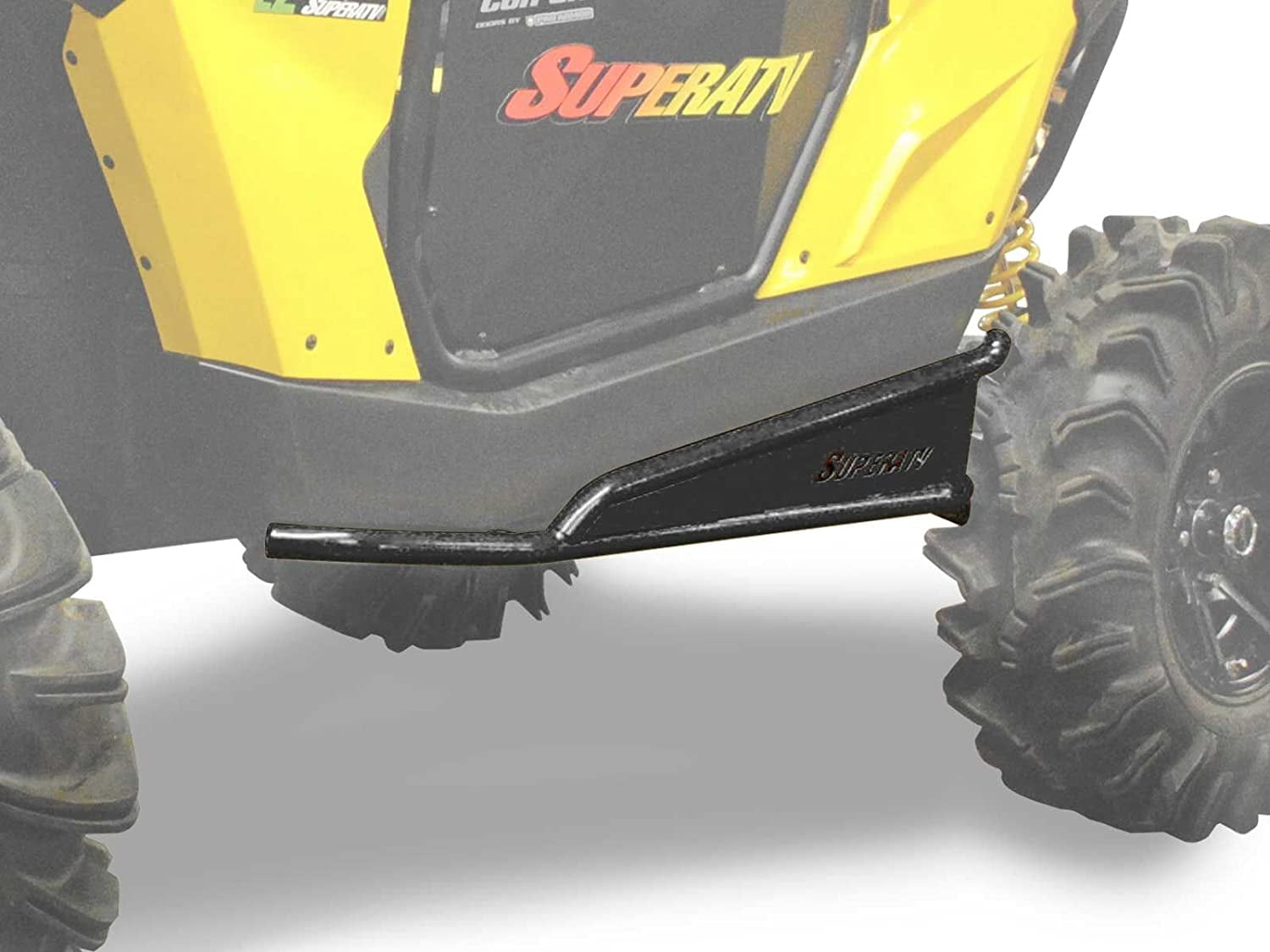 SuperATV Nerf Bars Tree Kickers Rock Sliders for 20132018 Can Am