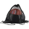 thumbnail image 1 of Ball Bag Nylon Mesh Bag with Shoulder Strap Portable Ball Bag Soccer Bag Mesh Sports Ball Bag Basketball Bag for Basketball Soccer Volleyball Tennis (, 1 of 5