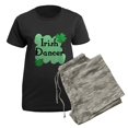 thumbnail image 5 of CafePress - Irish Dancer Pajamas - Women's Short Sleeve Print T-Shirt and Pants Dark Cotton Pajama Set, 5 of 7