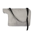 thumbnail image 2 of Leaf Blower Vacuum Bag, Universal Silver Leaf Blower Replacement Bag, Adjustable Fallen Leaves Blower Collection Bag, Leaf Blower Mulcher Bag Bottom Debris Zipper Bag, 2 of 5