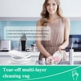 thumbnail image 3 of JIEMUCES Microfiber Sponge Rag Scratch-Resistant 12-Layer Design Reusable Tearable Efficient Cleaning Rag Kitchen Tool, 3 of 8