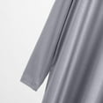 thumbnail image 5 of DJDLJWCJ Mens Nightgown Short Sleeve Crewneck PJ Soft Long Lounge Pajama Lightweight Sleepwear Mens Nightshirt Dark Gray 2XL, 5 of 9