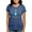 Heather Blue, variant on - Sigma Chi Coat Of Arms Colored T Shirt - Womens Tri-blend T-Shirt