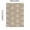 B, variant on Chamoist Floral Print Indoor Area Rug, Soft Washable Chenille Floor Mat, Non-Slip Backing, Low Pile Neutral Beige Rug for Living Room Bedroom Kitchen, 36x48"+ 63x84"