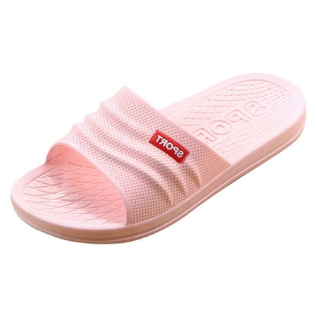 

Pimfylm Teddy Bears Slippers Women s Lightweight Comfort Soft Slides EVA Adjustable Double Buckle Flat Sandals Buddy Red 6