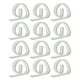 thumbnail image 2 of 12 Piezas De Clips Para Fijar Manteles, Portátiles, Duraderos, De Plástico Transparente Abs, Faldón Para Mesa, Fijador De Manteles, 2 of 8