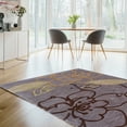 thumbnail image 2 of Linon Trio Space Dyed Floral Area Rug, 2 of 3