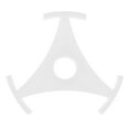 thumbnail image 1 of Adaptateur de Disque Vinyle Triangle 45 Tr/min à 33 Tr/min pour Lecteur à Trou Central, 1 of 5