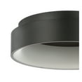 thumbnail image 5 of JONATHAN Y Ring 17.7" Integrated LED Metal Flush Mount Ceiling Light, Black, JYL7206B, 5 of 8