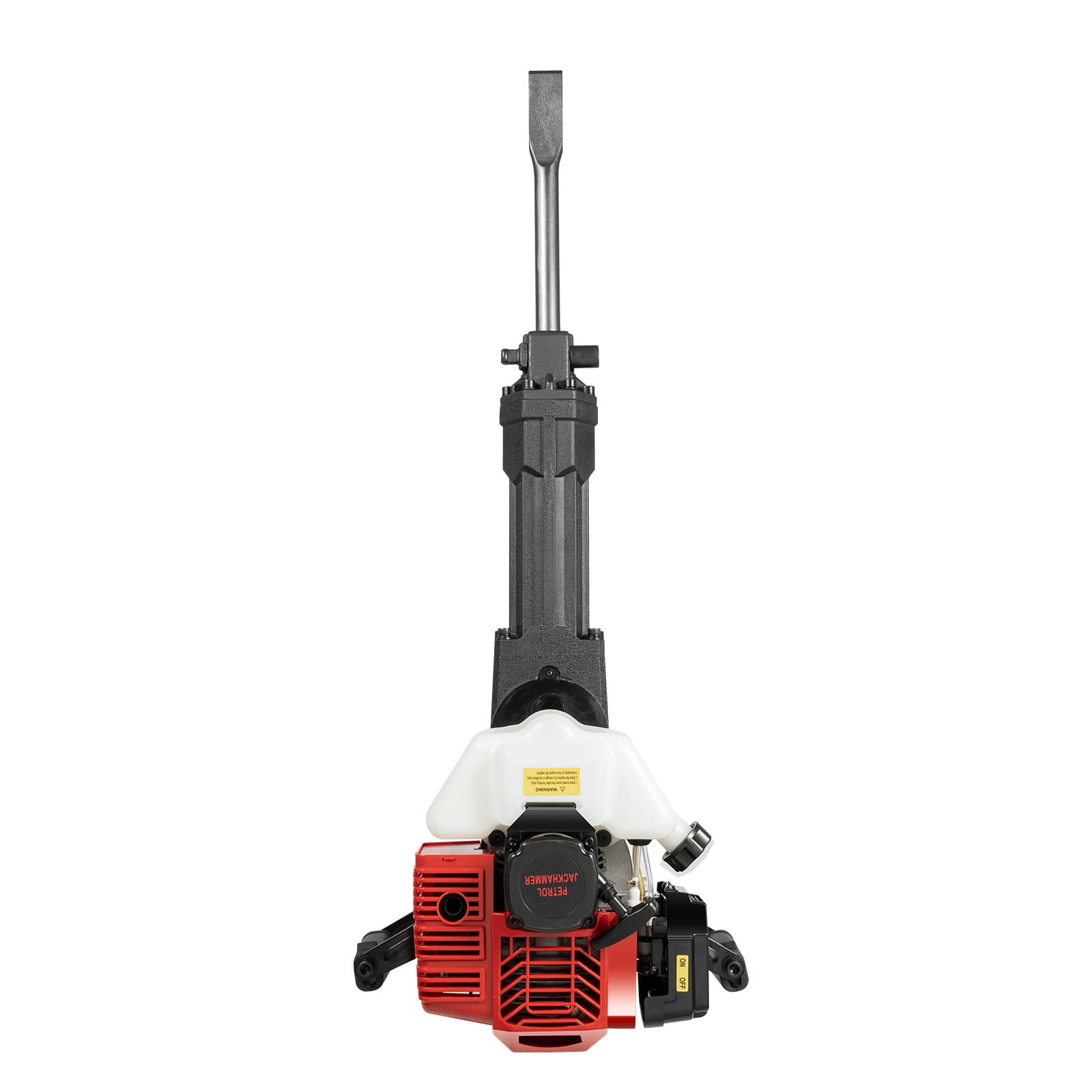 Dwellnix High Performance Power Drill with 1900W Engine, 1500bpm Impact Frequency, Low Noise, Safe Operation, Large Capacity Fuel Tank for Heavy-Duty Use