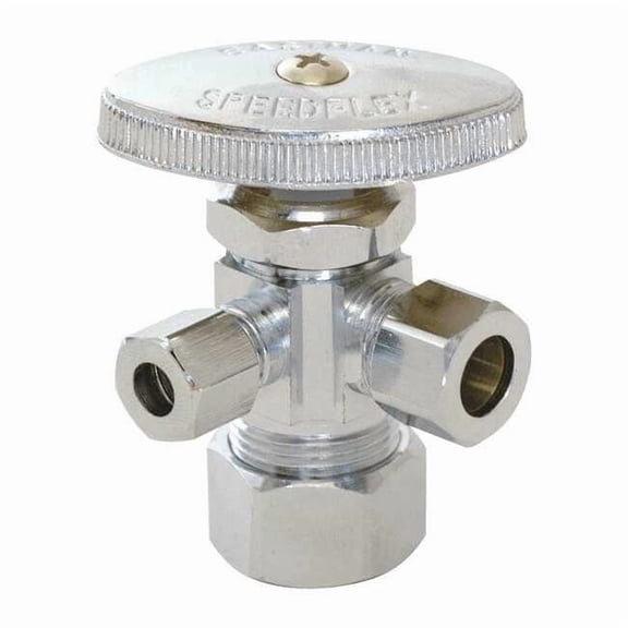 Manufacturer Varies Water Supply Stop,Brass,Multi-Turn 04351LF