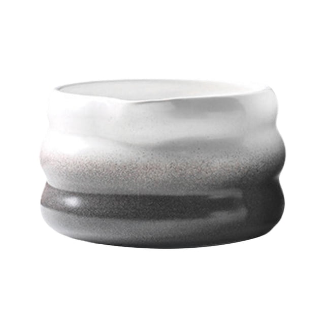 Cuenco de cerámica para matcha, tradicional, para hacer té, regalo, vajilla, cuenco de porcelana para té. Gradiente Negro