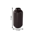 thumbnail image 3 of Grupo Mirandinha Large Black Plastic Flower Vase – Elegant, Reusable Centerpiece, 3 of 4