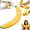 Giant Banana, variant on Pineapple Squishy Surprises Toys, Jumbo Cute Realistic Pineapple Squishies Stress Ball, Soft Squishys Slow Rising Stress Ball for Anxiety Stress Party Favors