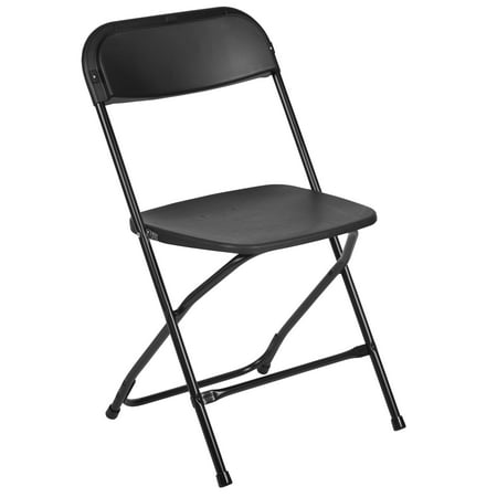 Flash Furniture (1-Pack) HERCULES Series Premium Plastic Folding Chair, (Best Folding Chairs For Sports)