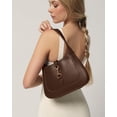 thumbnail image 2 of Bolso de hombro para mujer - Bolsos de hombro pequeños - Lindos bolsos Hobo de moda - Correa ajustable de cuero vegano, 2 of 5