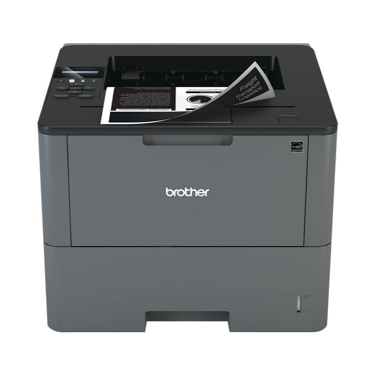 Brother Monochrome Laser Printer – 48ppm, Automatic Duplex, Wireless, High-Speed Business Printing, P/N: HL-L6200DW