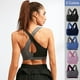 thumbnail image 1 of TFixol Sujetador deportivo para mujer acolchado elástico de secado rápido transpirable espalda cruzada empalmado, 1 of 8
