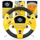 thumbnail image 3 of Juguete de volante portátil, Musical Eletric con luz de sonido Mini Toy Juguetes para bebés Juguetes de lámpara vocal para de bebé de - amarillo, 3 of 5