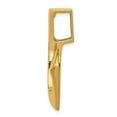 thumbnail image 2 of Auriga 14K Yellow Gold Omega Slide Pendant for Women (L-36mm, W-23mm), 2 of 6