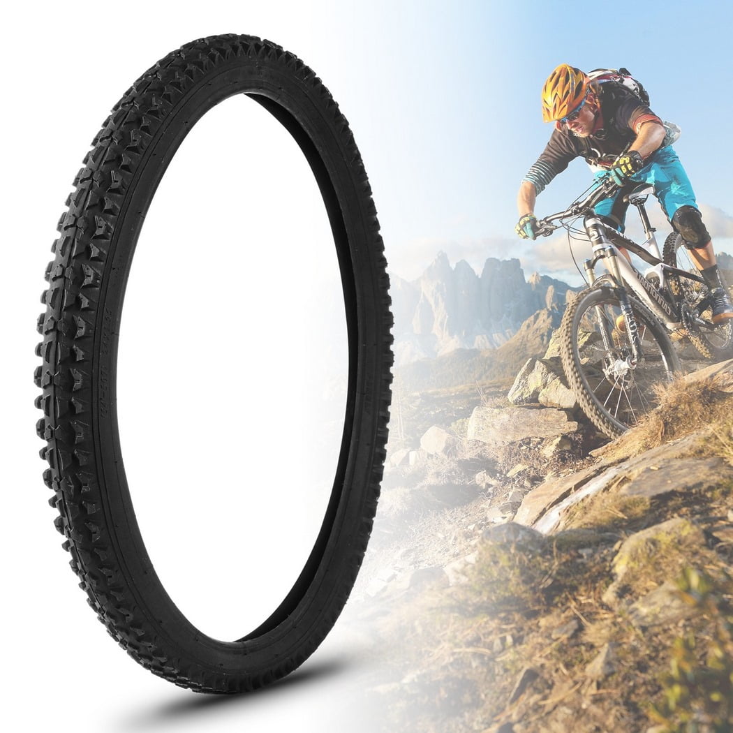 Timcorr Mountain Bike Tire Replacement 24 X 1.95 Bike Tire Folding Portable Mtb Tire Replaceable Bike Tire High Performance Rubber Tire For Hard