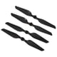 thumbnail image 3 of Hélice para dron RC, 2 pares de palas de carbono de liberación rápida para drones, palas para drones fabricadas con cuidado, 3 of 8