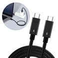 thumbnail image 2 of USB C Cable Compatible for Thunderbolt5/4/3 120Gbps Data Transfer 240W Charging, 2 of 10