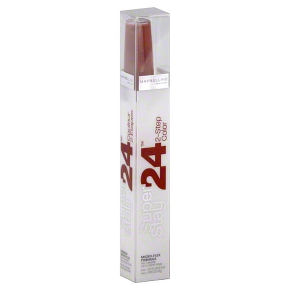 Maybelline New York Superstay 2 Step Lipcolor, Forever Chestnut, 0.14 Oz