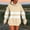 Khaki#1, variant on jobturf Womens Hoodies Striped Crew Neck Long Sleeve Sweatshirts Casual Oversized Fall Winter Pullover Tops with Pocket