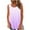 Purple, variant on Seductiva Women's Plus Size Loose V Neck Sleeveless T Shirts Dot T Shirts Baggy T Shirt Sports Gym Women Work Shirts Strappy Casual Loose Summer Tee Top Blouse Tunic Tank Summer Sleeveless Tops